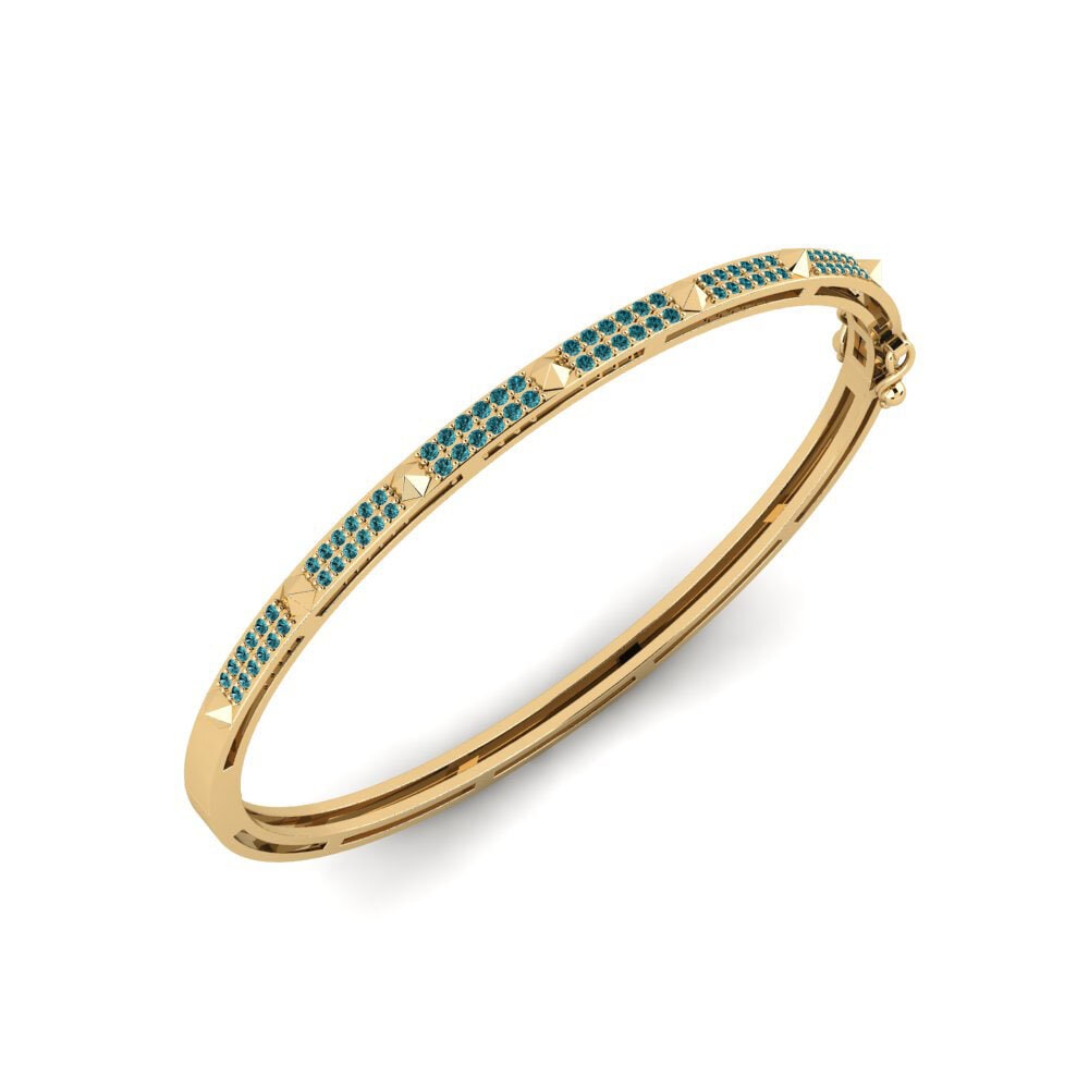 Diamante Blu Bracciale da donna Greyto