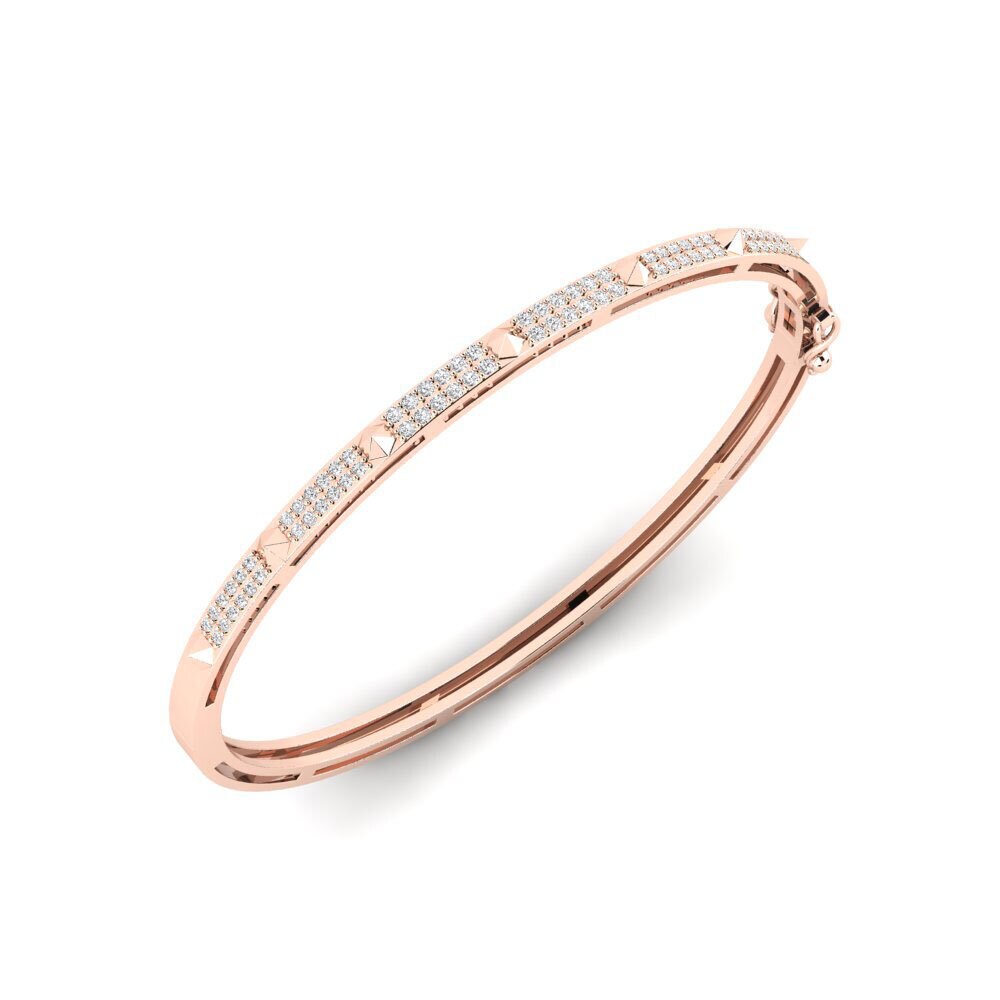 9k Oro Rosa Brazalete de mujer Greyto