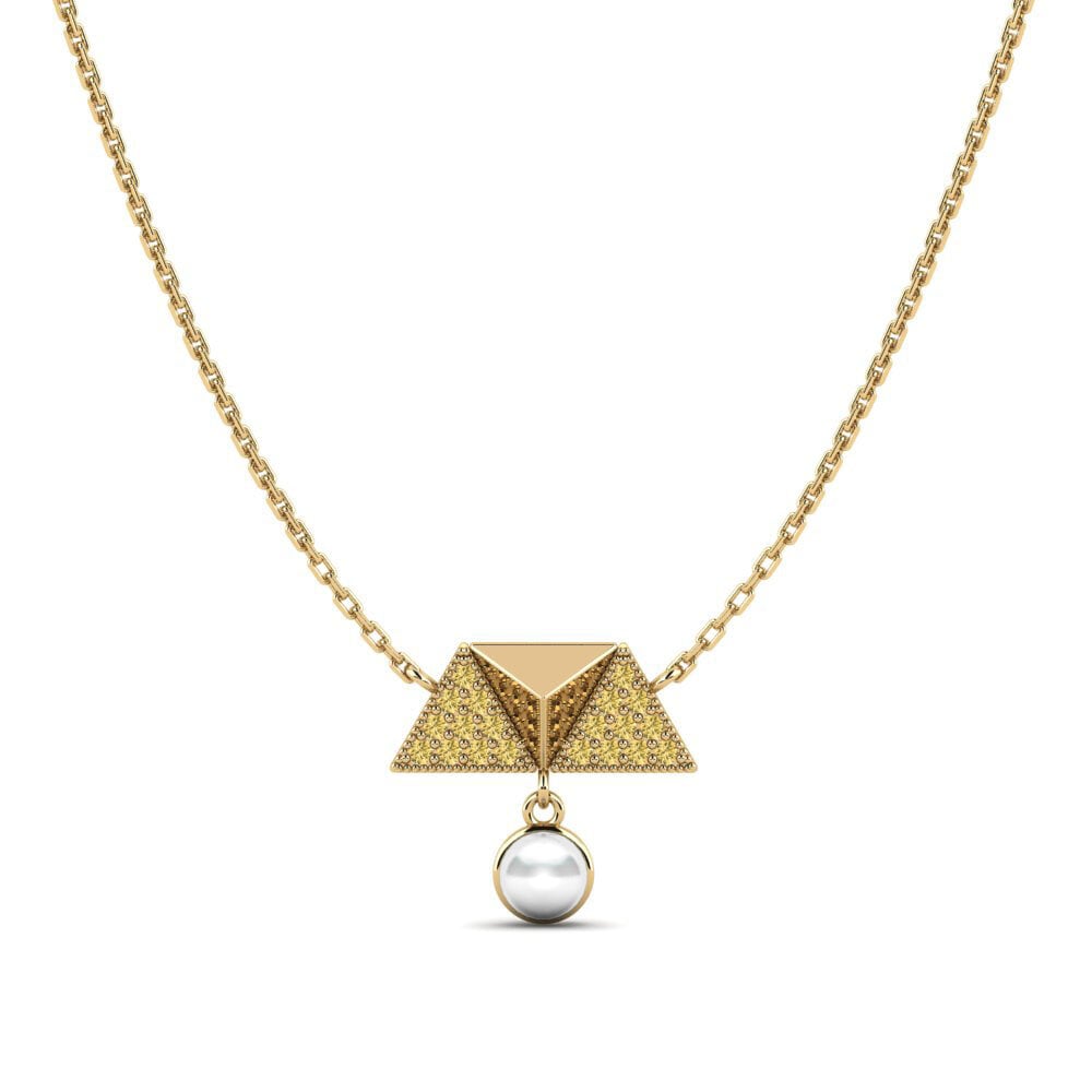 Diamante Giallo Collana da donna Gunstar