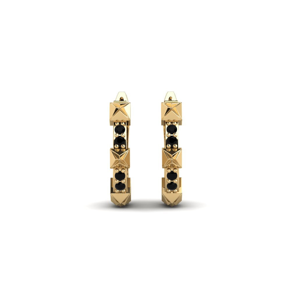 Black Sapphire Women's Earring Khutlonne