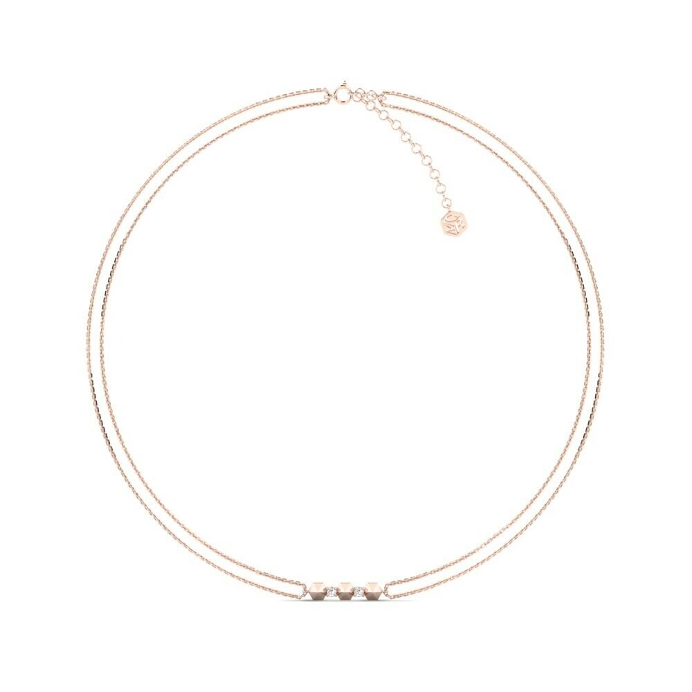 Oro Rosso 585 Collana choker da donna Koserz