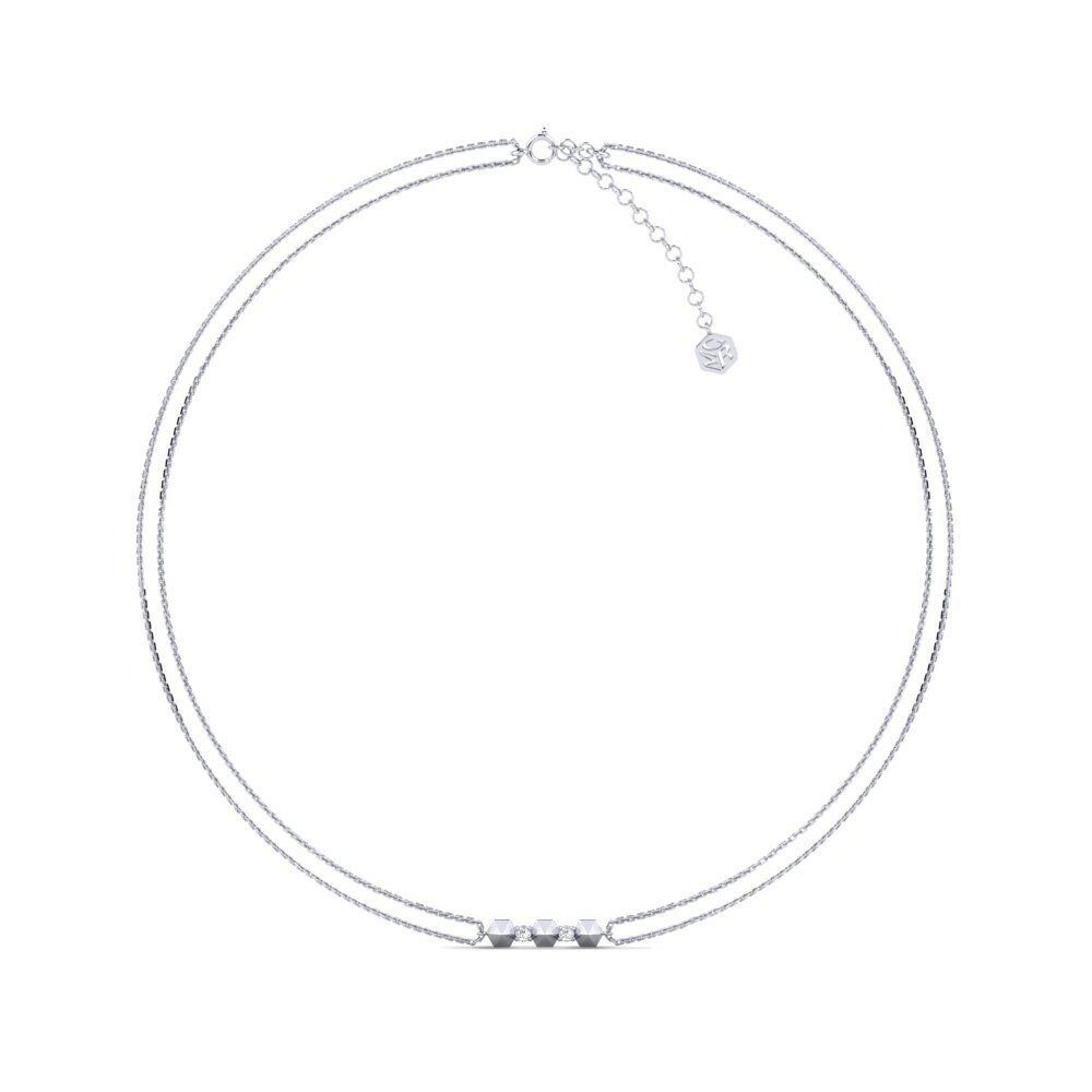 925 Zilver Dames Choker Ketting Koserz