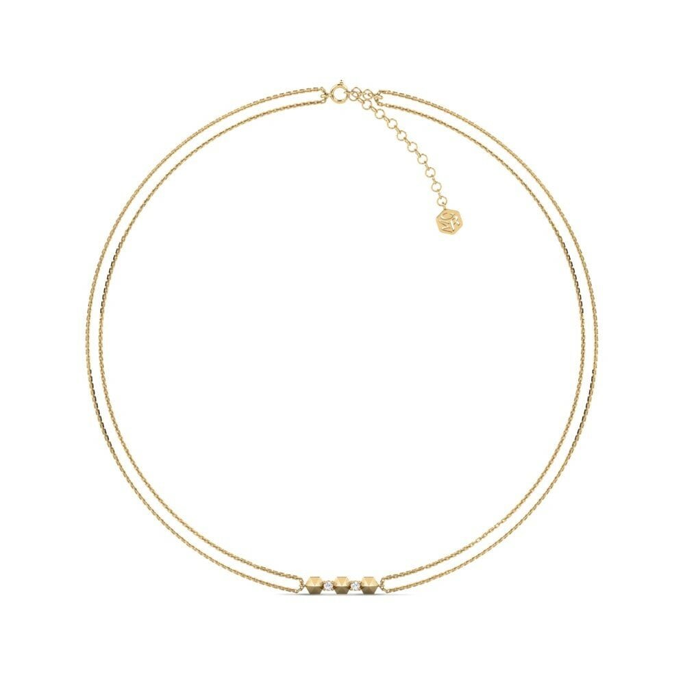 Moissanita Collar Gargantilla de Mujer Koserz
