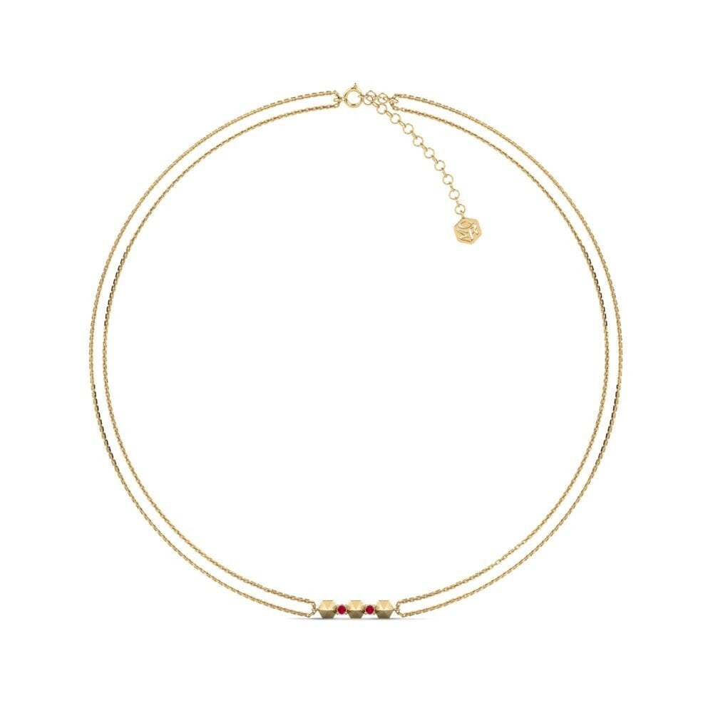 Rubino Collana choker da donna Koserz