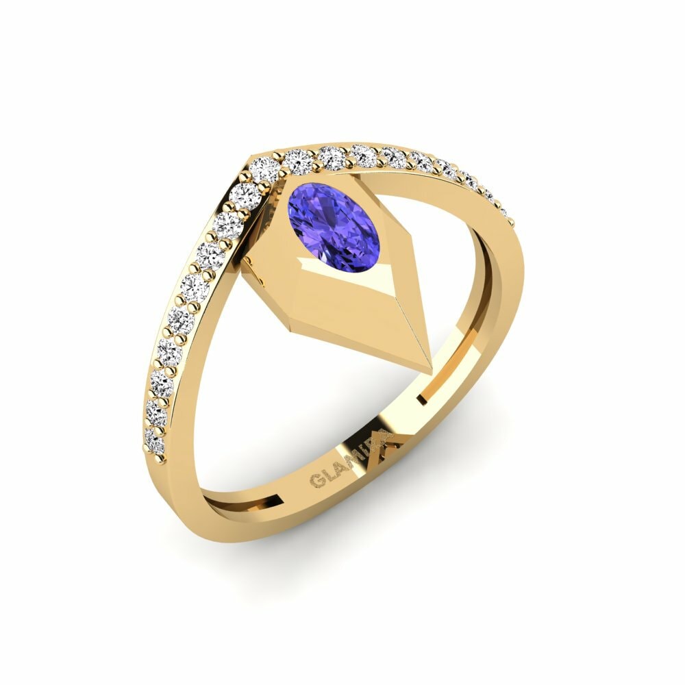 Tanzanit Cincin Kouilau