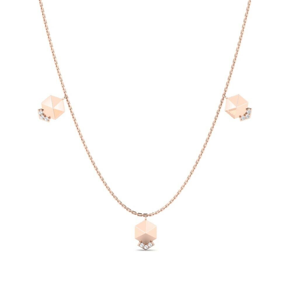 Oro Rosso 585 Collana da donna Kulojera