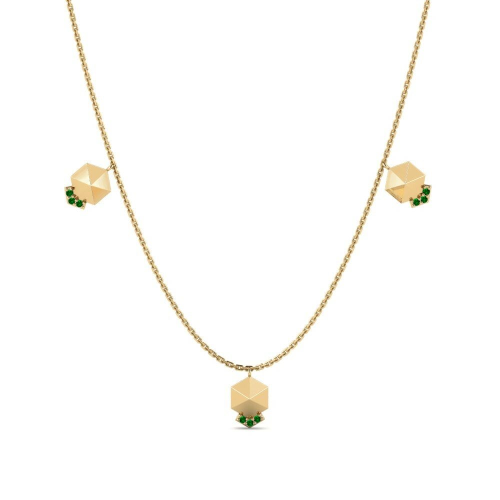 Zircone Verde Collana da donna Kulojera