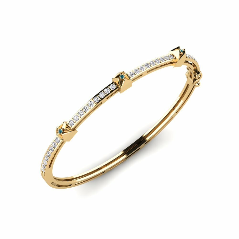 Diamante Blu Bracciale da donna Kuwararu