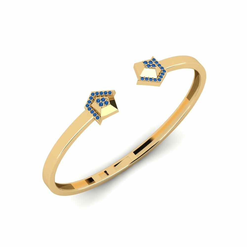 Dark Blue Zirconia Women's Bracelet Latitude