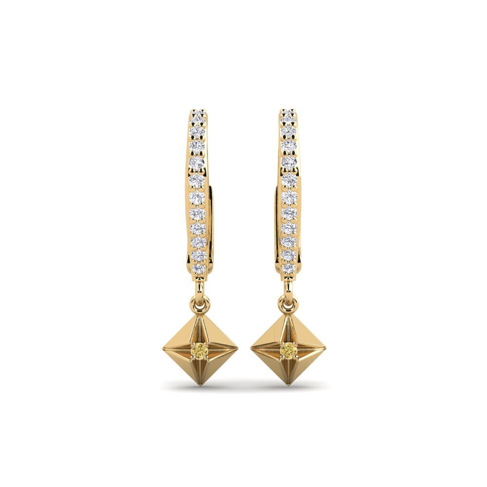 Yellow Diamond Women's Earring Maydan