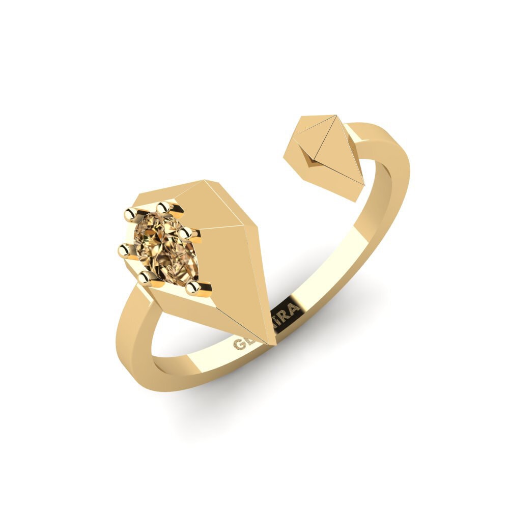 Brown Diamond Ring Meghna