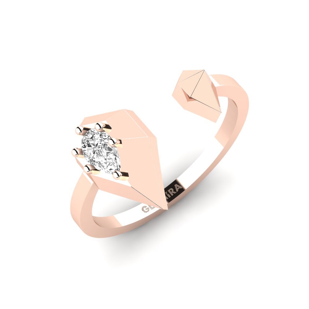 9ct Rose Gold Ring Meghna