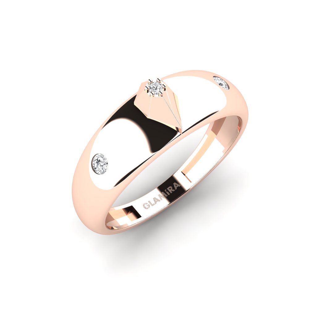 9ct Rose Gold Ring Mekon
