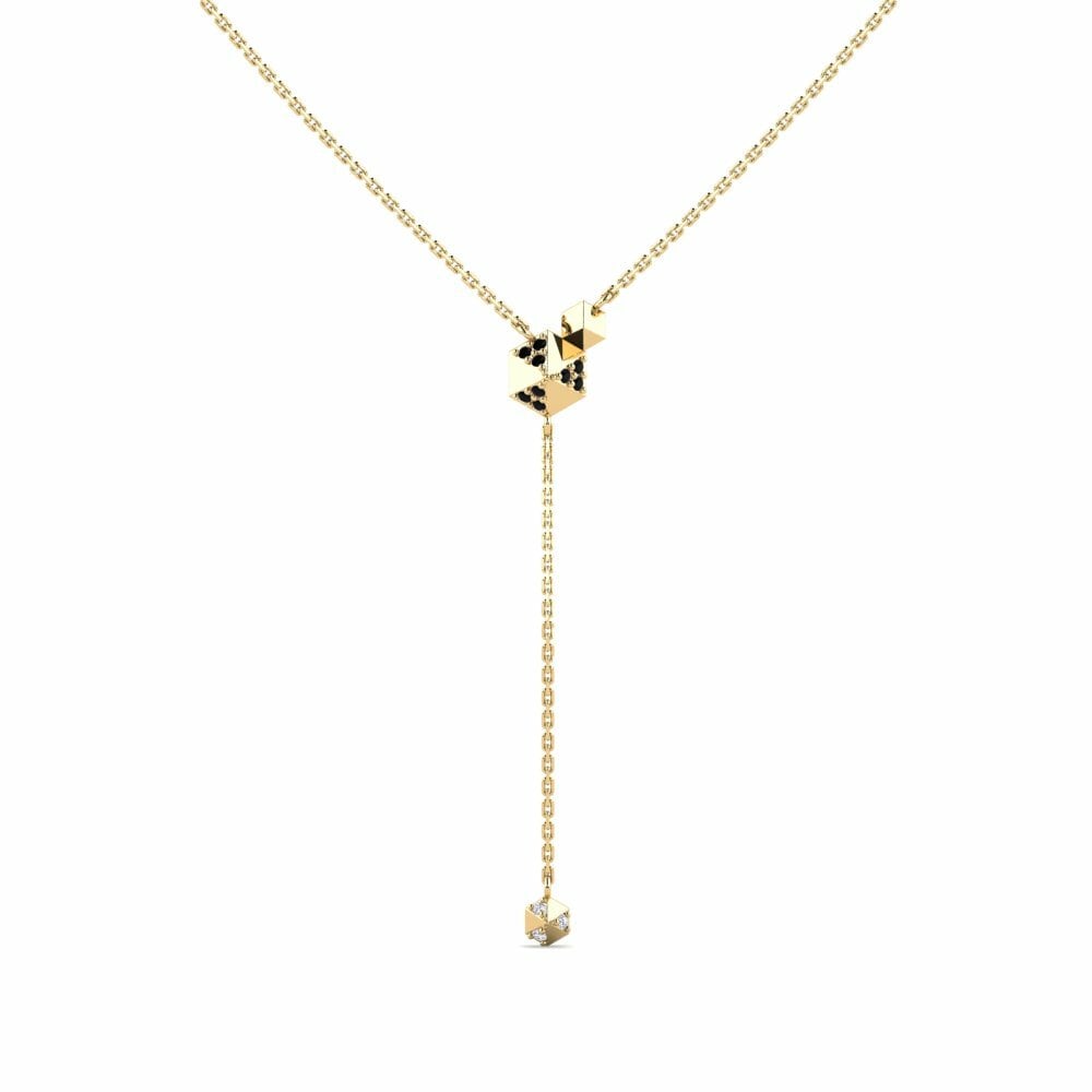 Black Diamond Women's Necklace Meramal