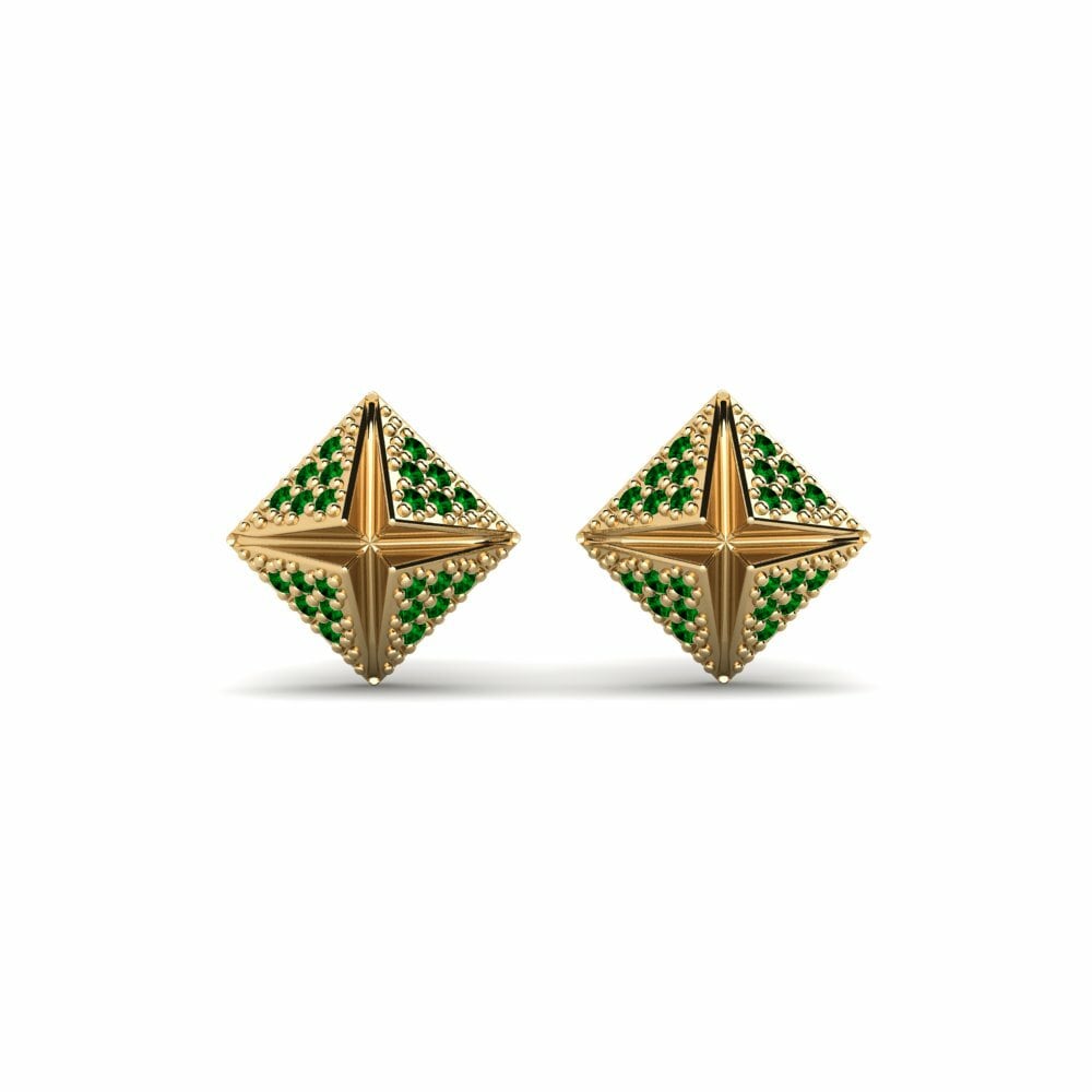 Zircone Verde Orecchino da donna Moukh