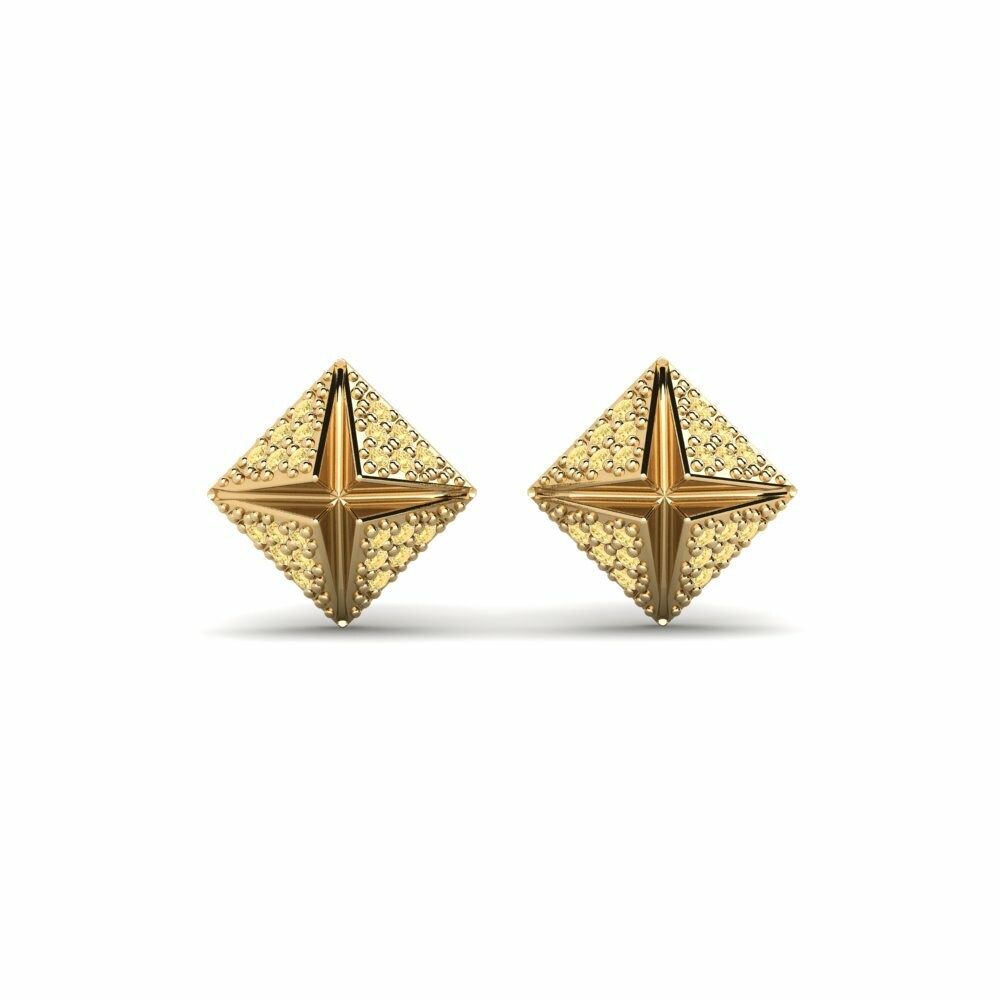 Yellow Diamond Women's Earring Moukh