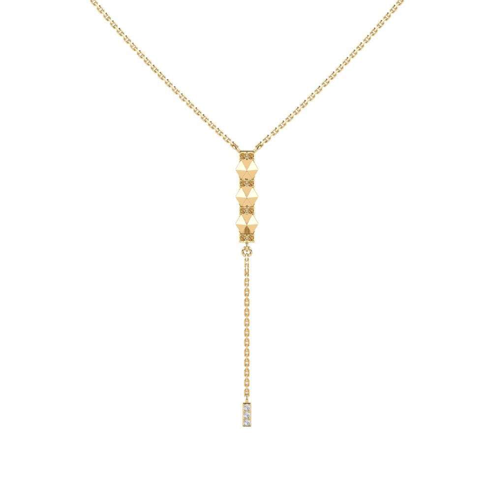 Brown Diamond Women's Necklace Murakoze