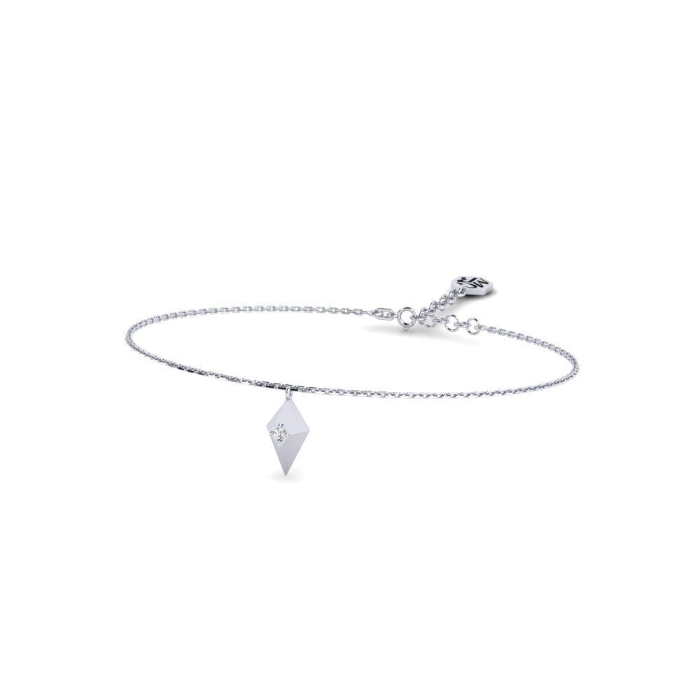 Oro Bianco 375 Bracciale da donna Nossob