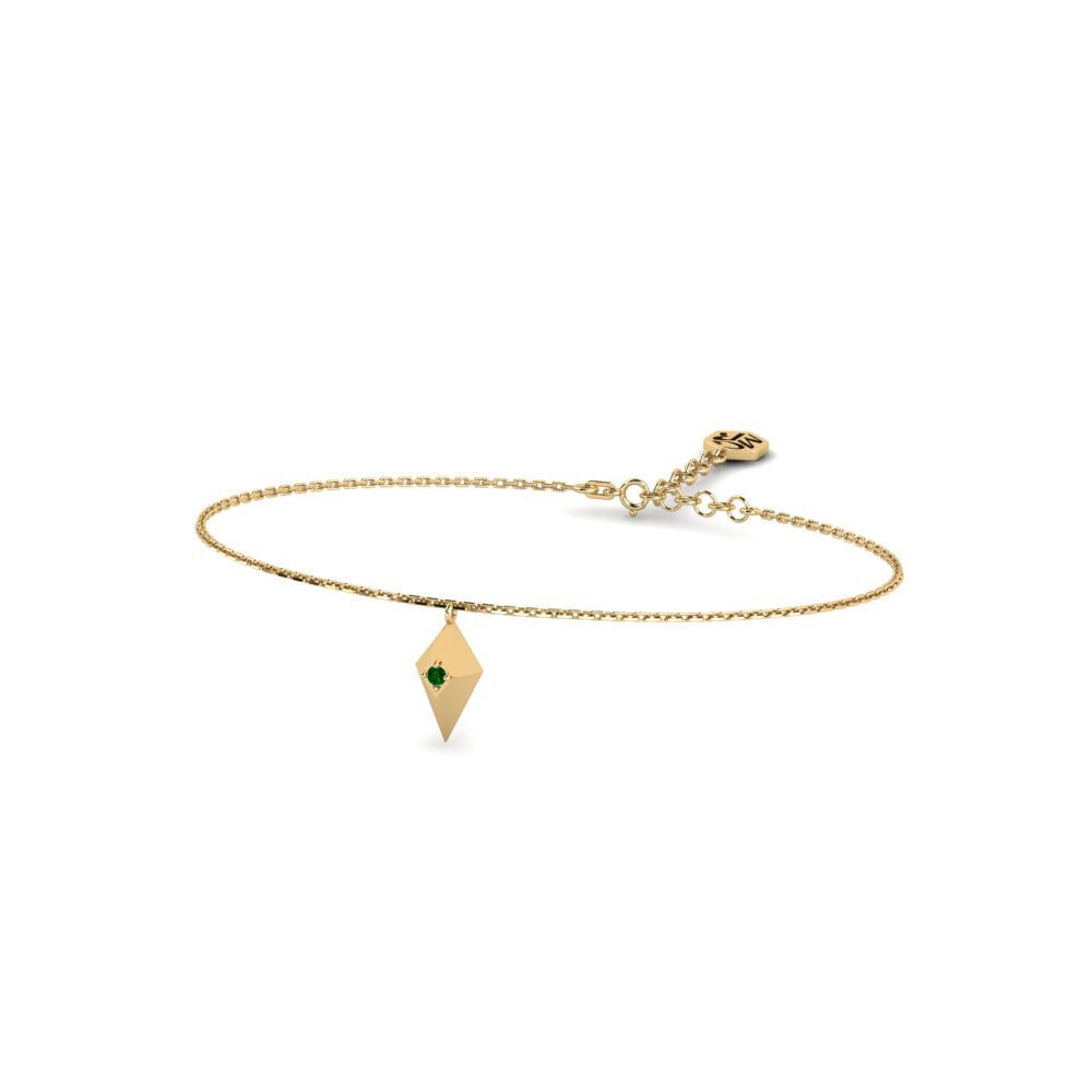 Zircone Verde Bracciale da donna Nossob