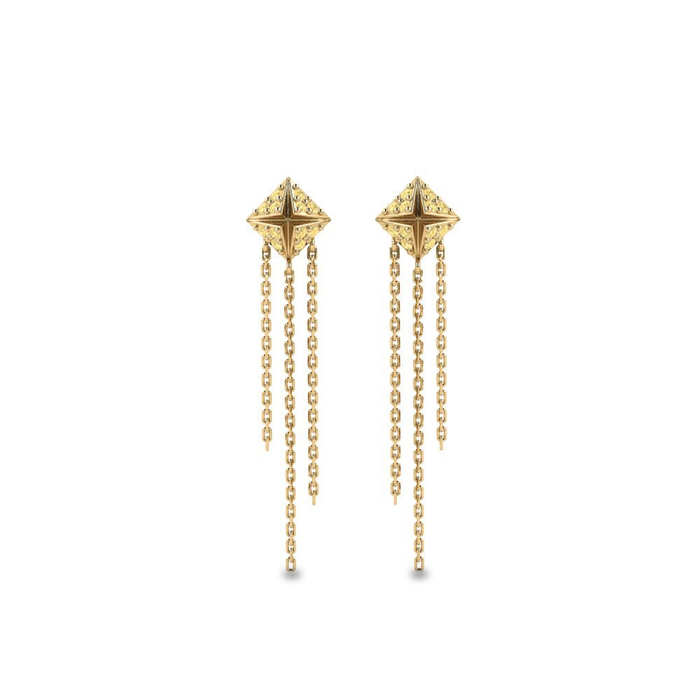 Yellow Diamond Women's Earring Nsonda