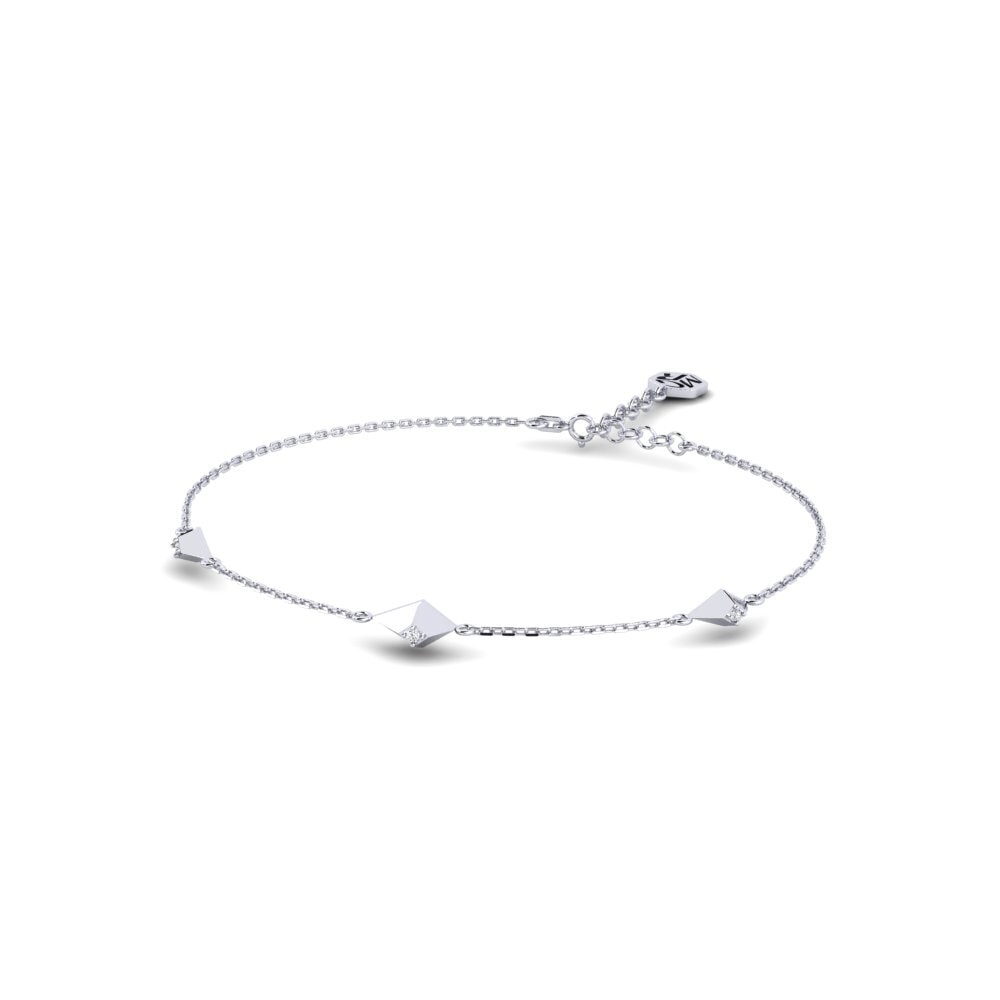Oro Bianco 375 Bracciale da donna Okavango