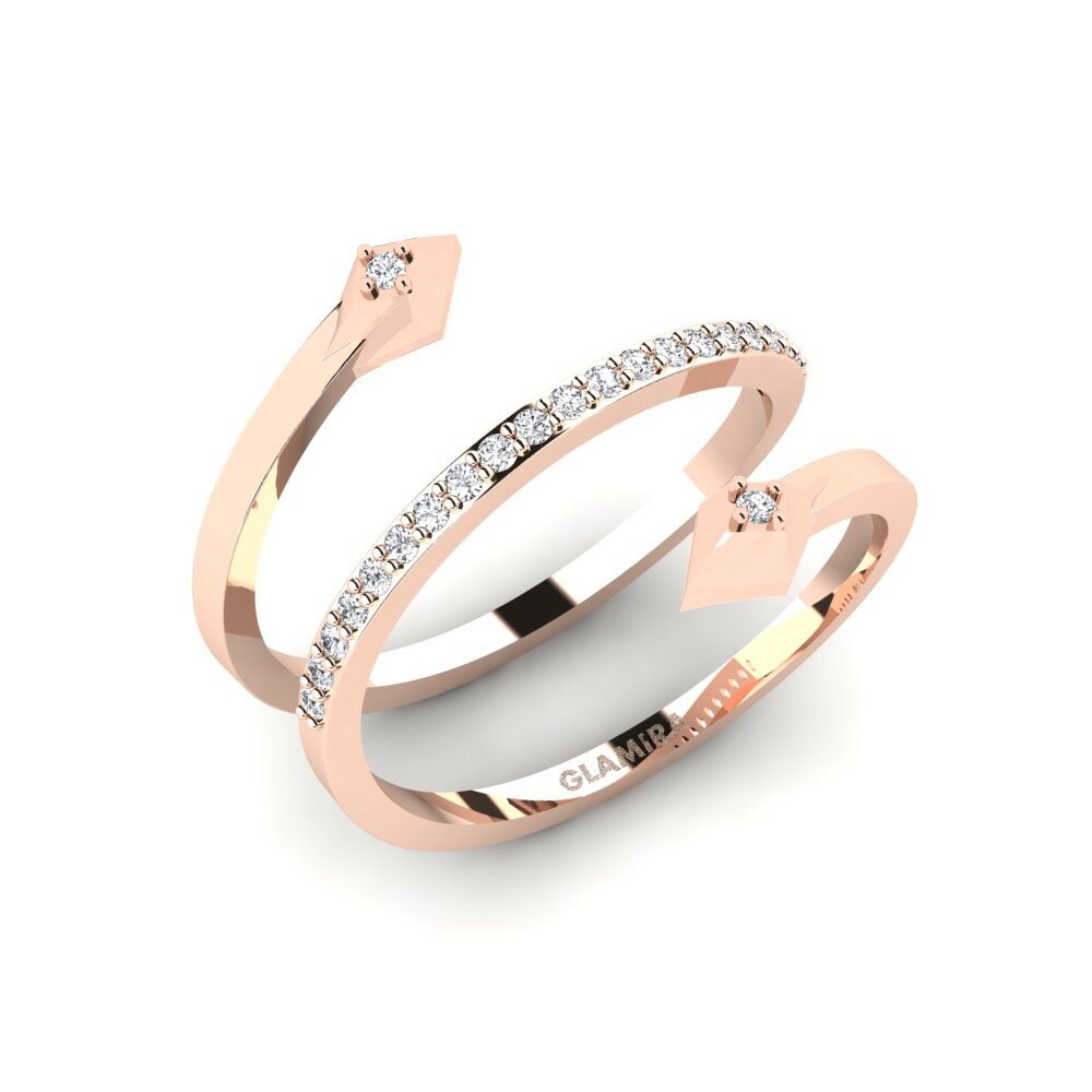 9ct Rose Gold Ring Padmasa