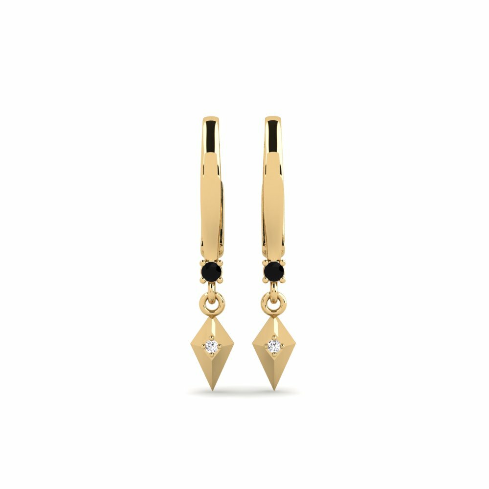 Black Sapphire Women's Earring Pantai