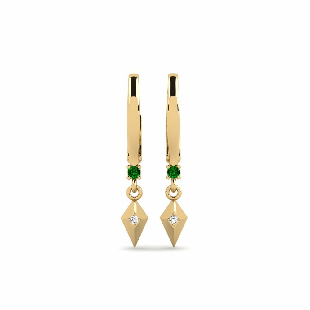 Zircone Verde Orecchino da donna Pantai