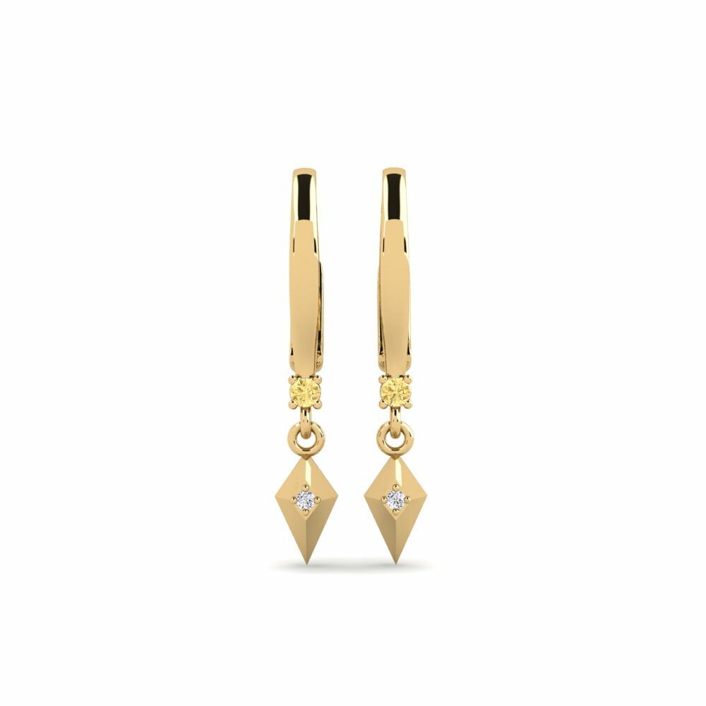 Yellow Diamond Women's Earring Pantai