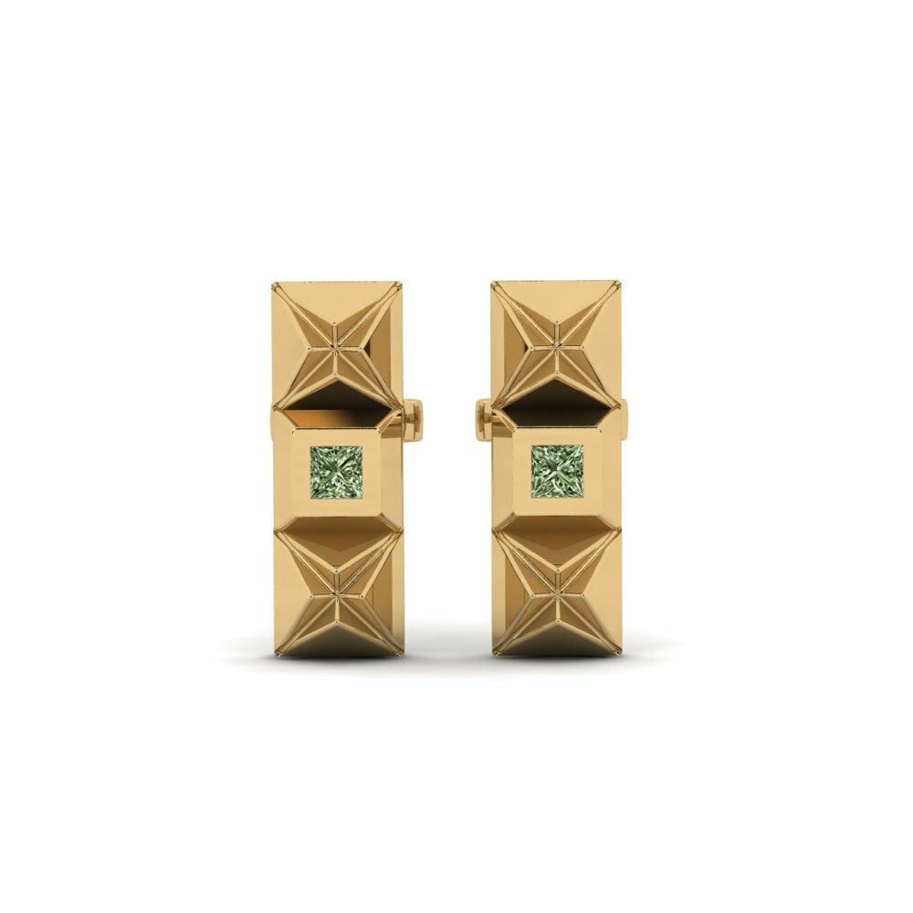Green Diamond Women's Earring Recuncho