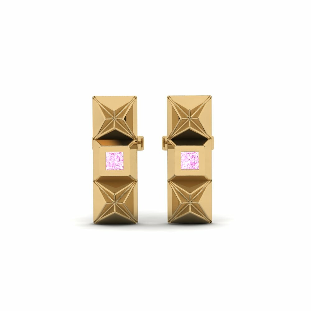 Pink Sapphire Women's Earring Recuncho