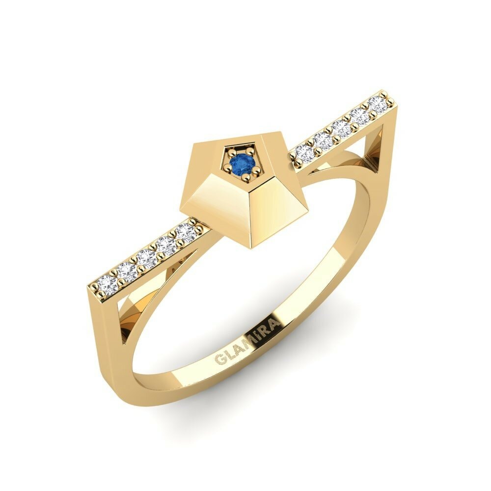 Dark Blue Zirconia Ring Resolution