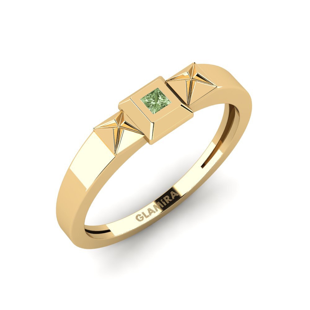 Groene Diamant Ringen Sekwere