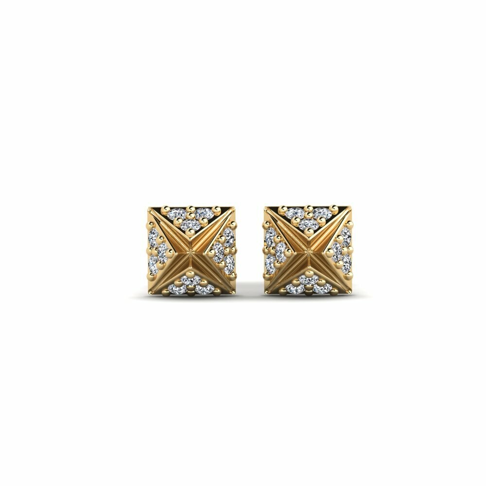 Zirconia Women's Earring Sgwar