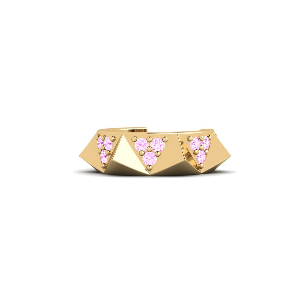 Pink Sapphire Women's Earring Shaver