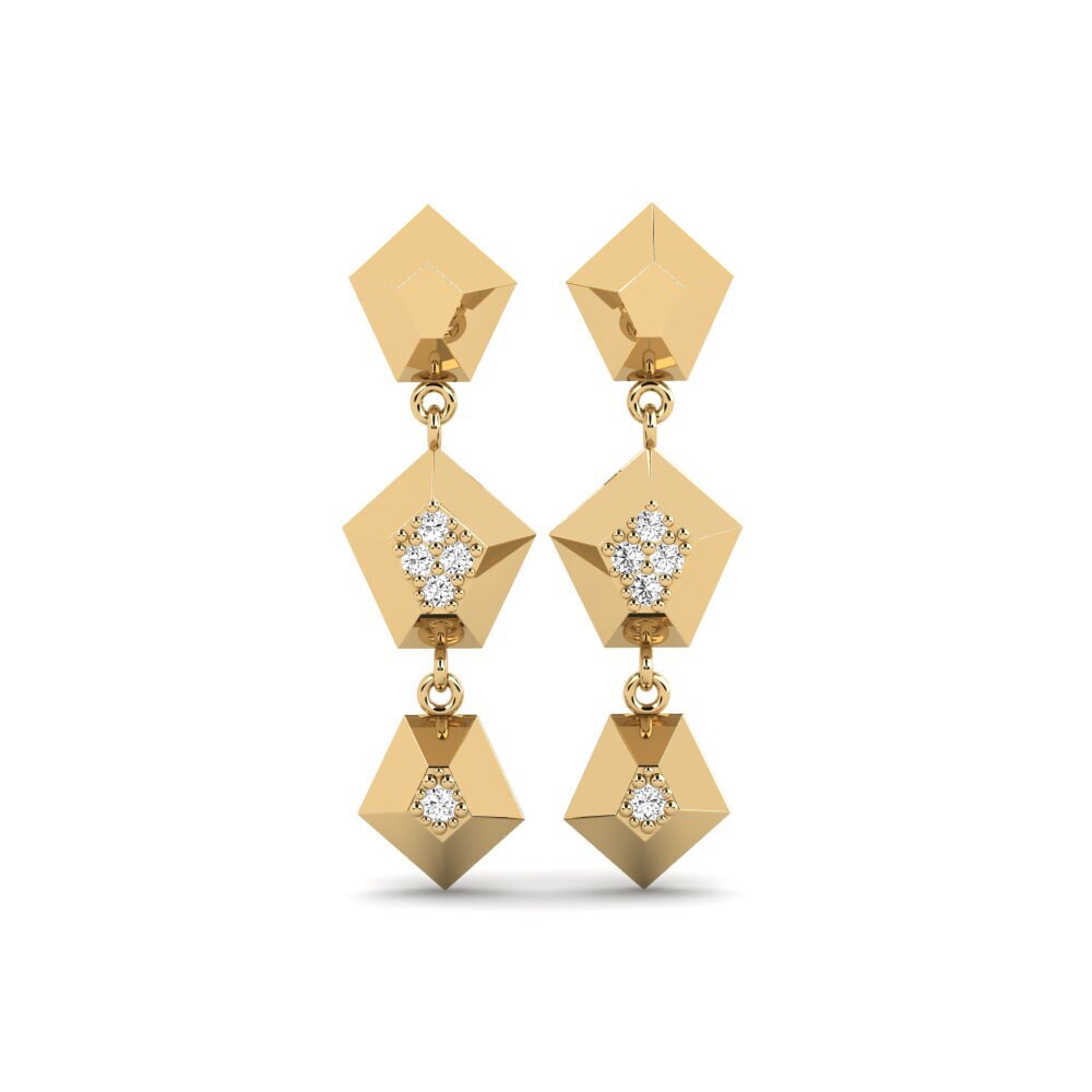 Moissanite Women's Earring Spectralin - B