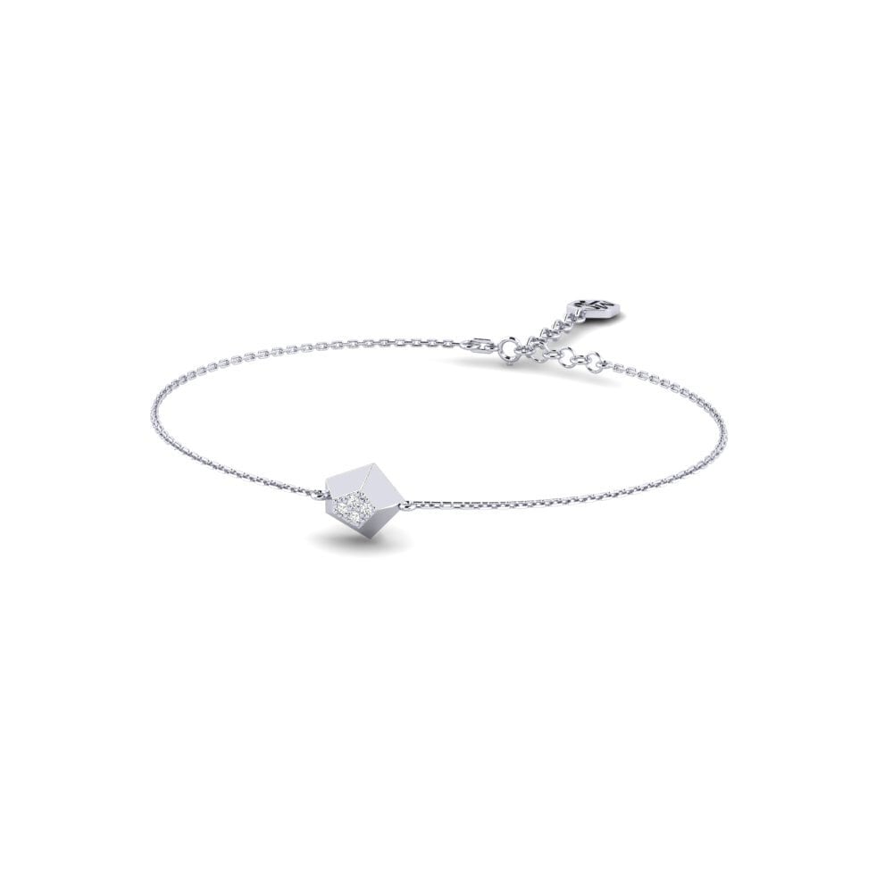 Oro Bianco 375 Bracciale da donna Starcluster