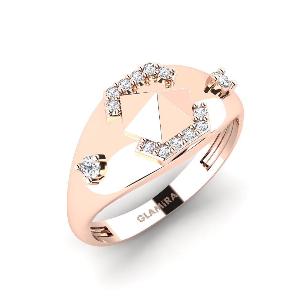 9ct Rose Gold Ring Ubukhana