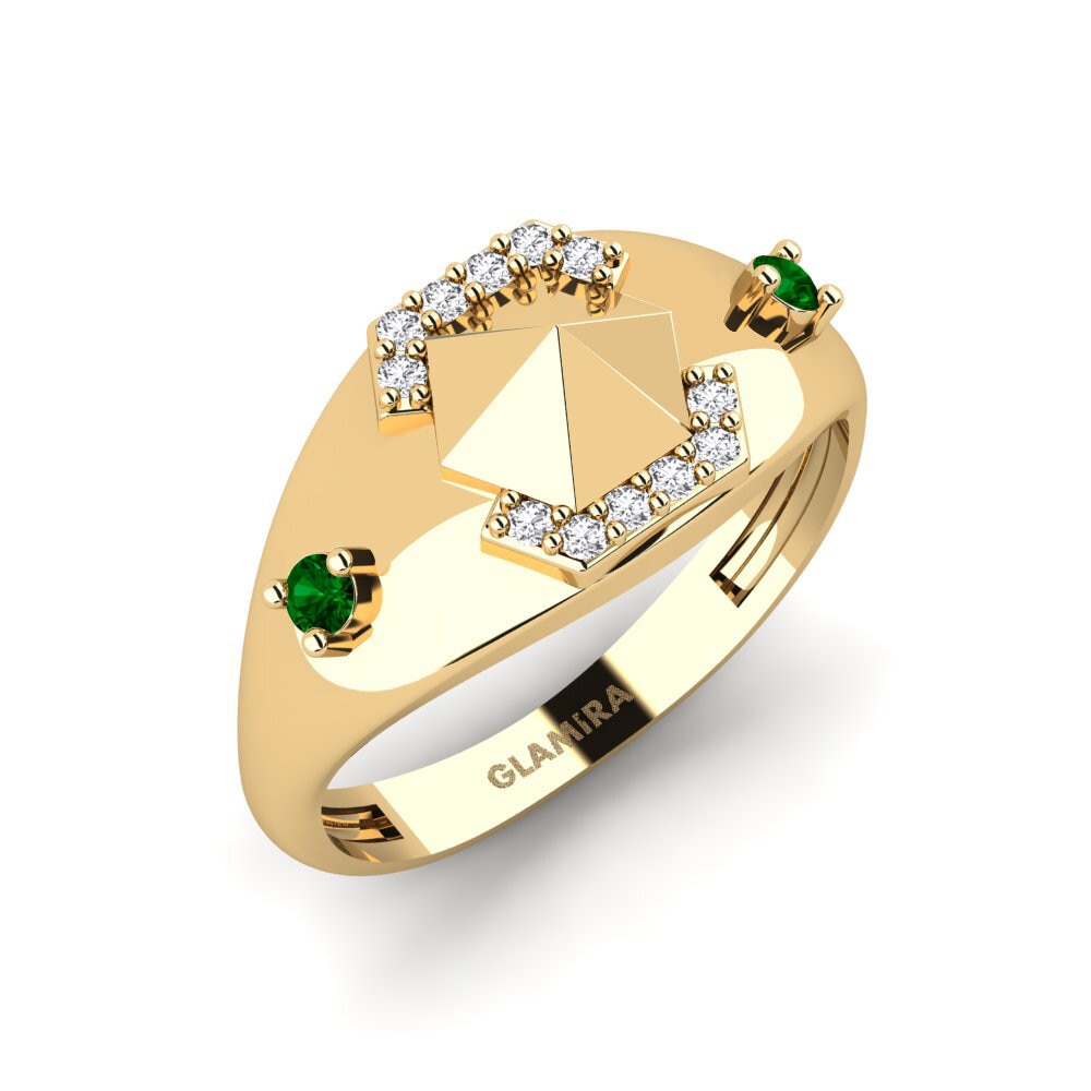 Green Zirconia Ring Ubukhana
