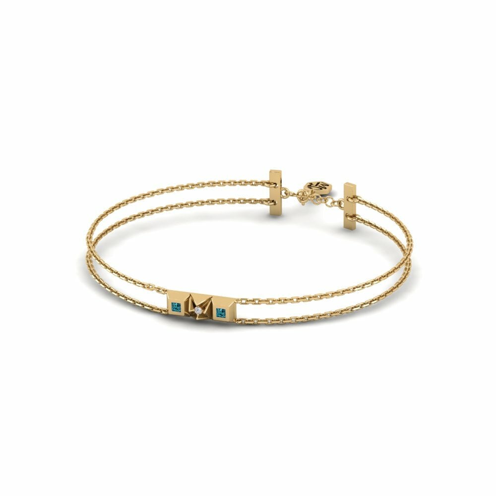 Diamante Blu Bracciale da donna Ugao
