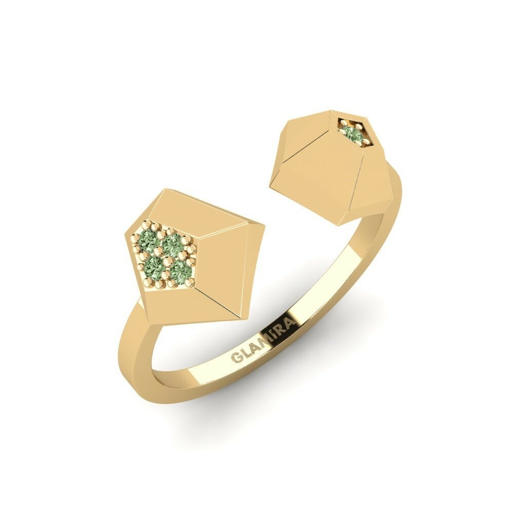 Groene Diamant Ringen Viobium