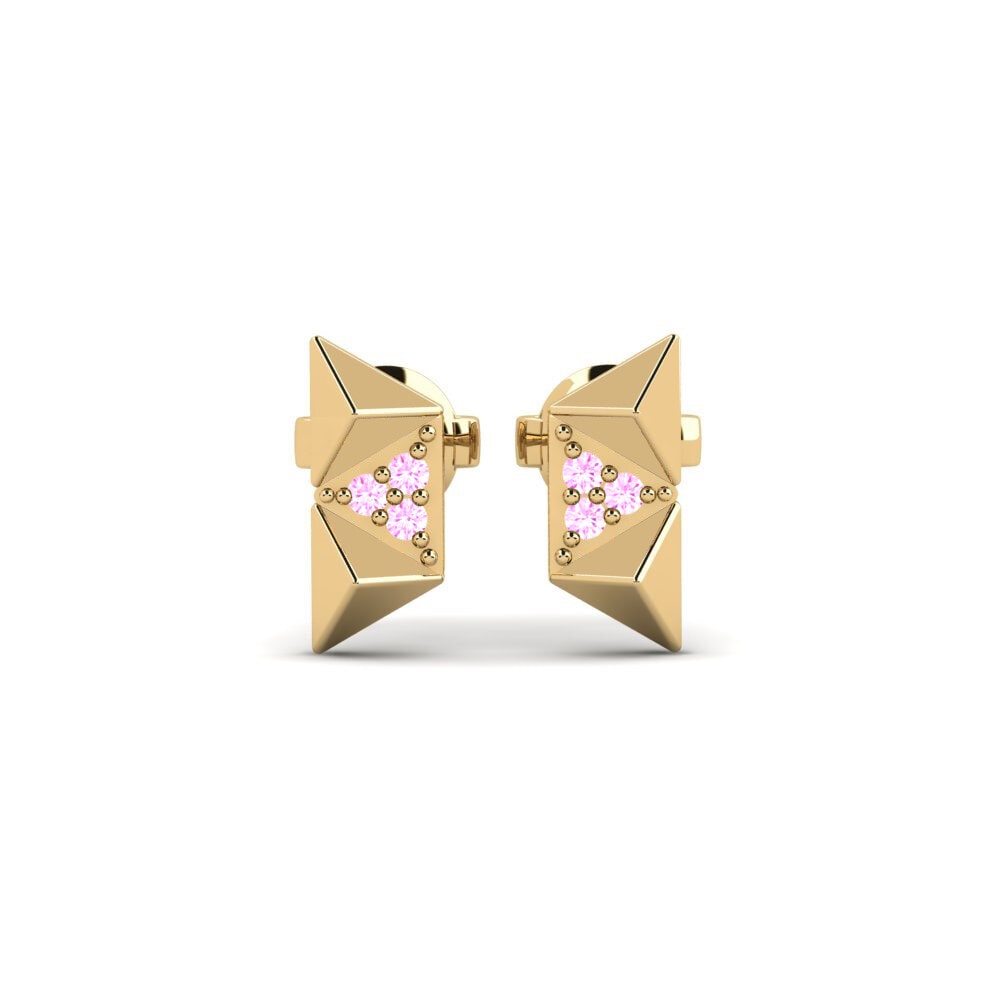 Pink Sapphire Women's Earring Zelando