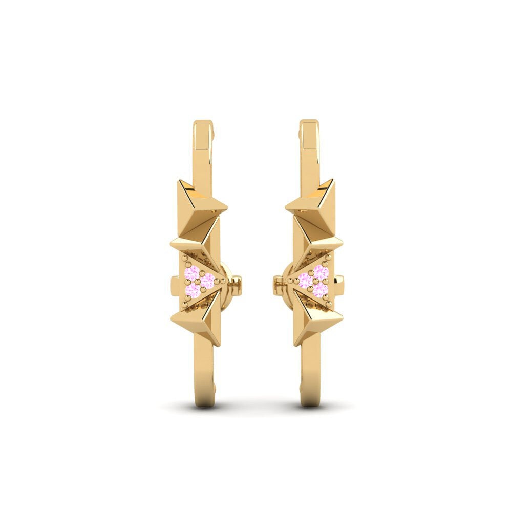 Pink Sapphire Women's Earring Arundel