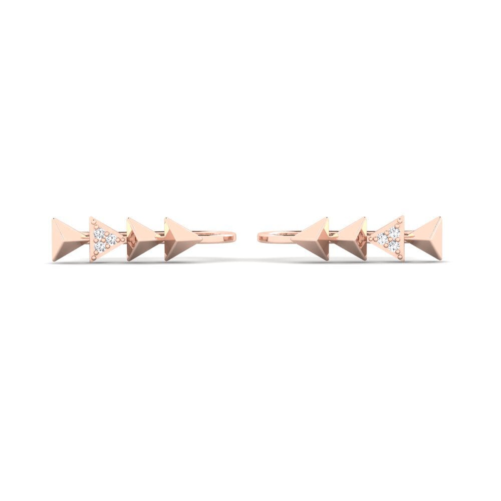9ct Rose Gold Women's Earring Ashburnham