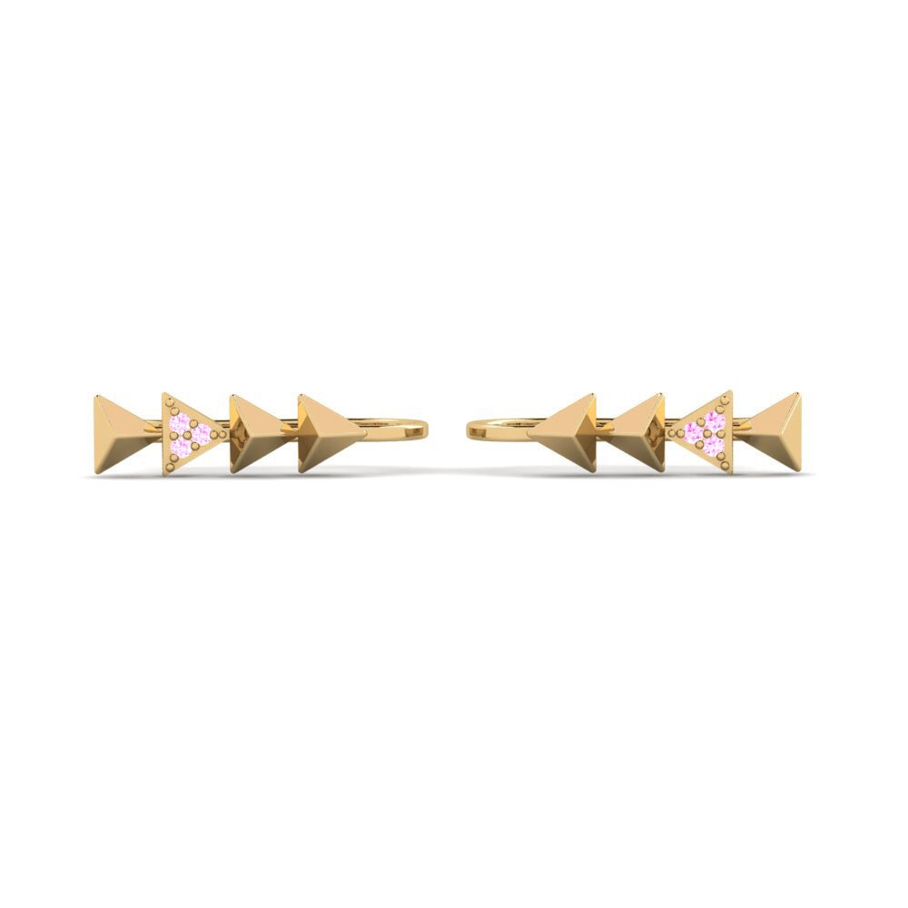 Pink Sapphire Women's Earring Ashburnham
