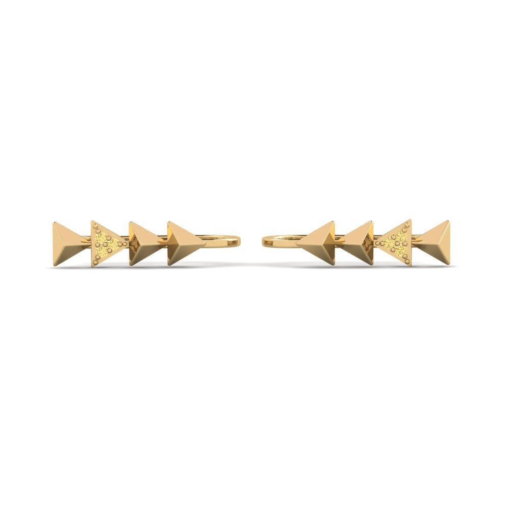 Yellow Diamond Women's Earring Ashburnham