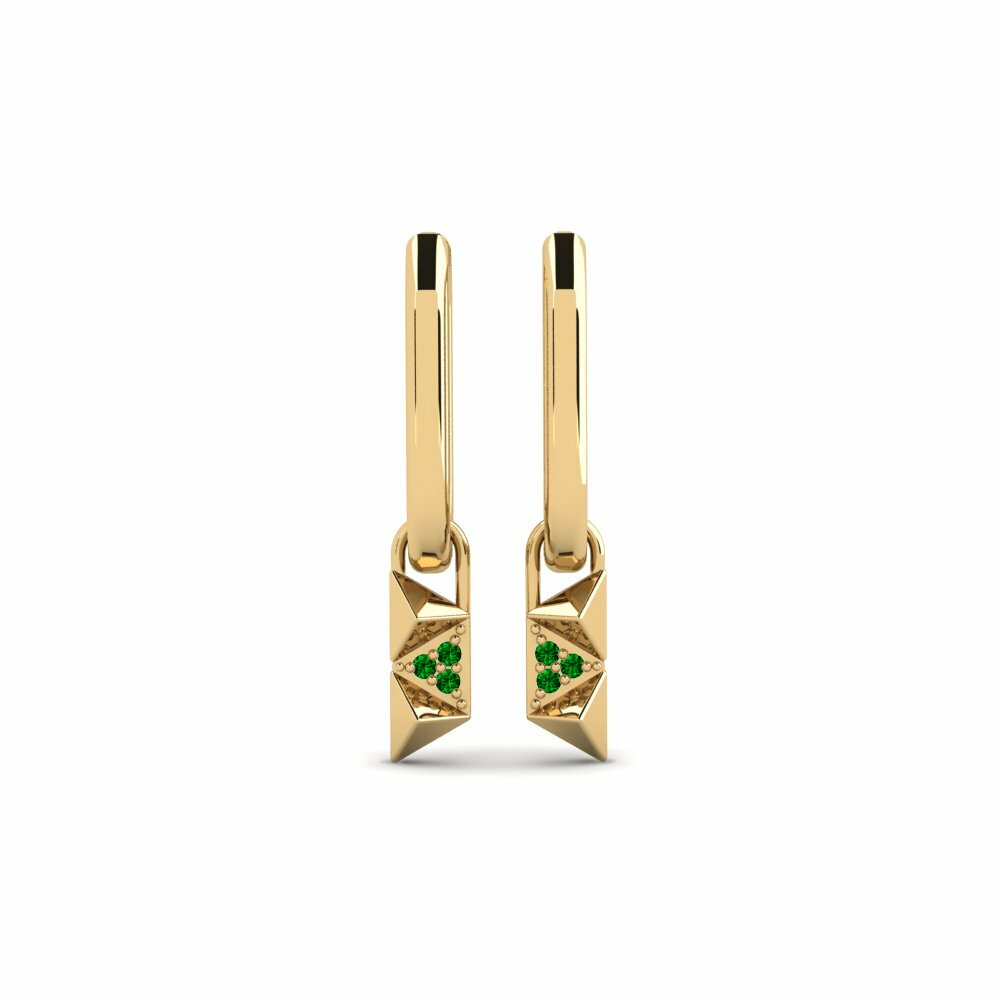Green Zirconia Women's Earring Athelstane