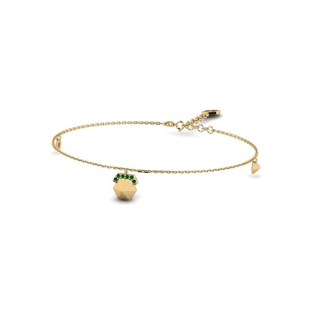 Green Zirconia Women's Bracelet Aysa