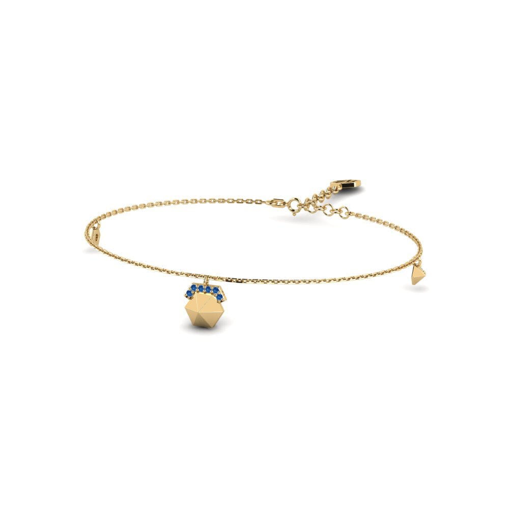 Dark Blue Zirconia Women's Bracelet Aysa