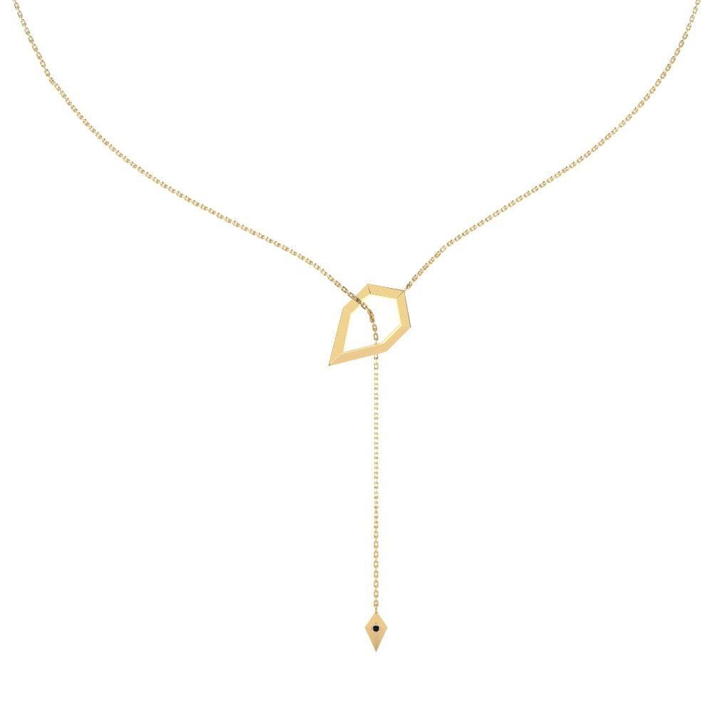 Black Sapphire Women's Necklace Baghmati